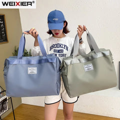 Large Capacity Gym Fitness Sports Bag Waterproof Travel Duffle Bag For Women