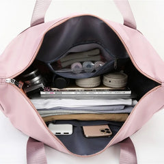Large Capacity Gym Fitness Sports Bag Waterproof Travel Duffle Bag For Women