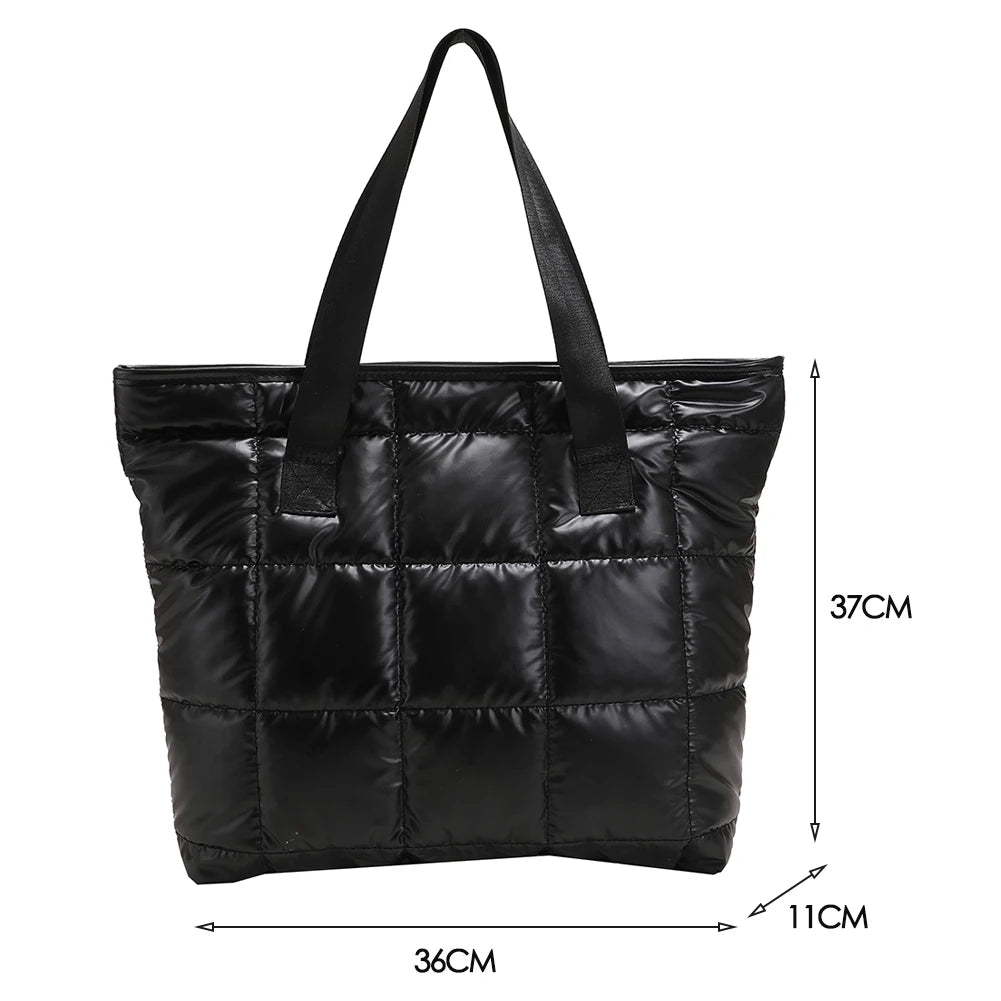Quilted Shoulder Bags Large Capacity Handbags for Women