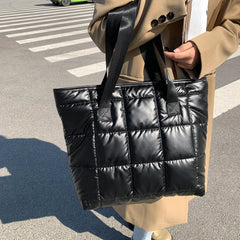 Quilted Shoulder Bags Large Capacity Handbags for Women