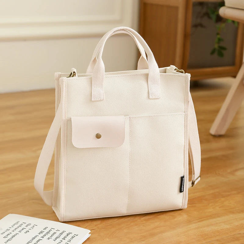 Large Capacity Nylon Shoulder Bag Tote Canvas Casual Women's Crossbody Bags