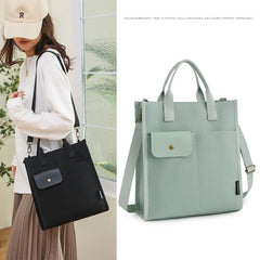 Large Capacity Nylon Shoulder Bag Tote Canvas Casual Women's Crossbody Bags