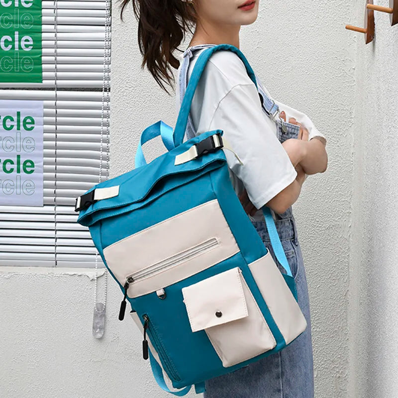 Large Capacity High School Backpack Bags Teenage Girls Travel