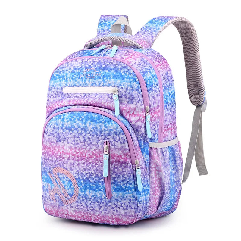 Large Capacity Junior High Boys School Bags Students Bag Travel Waterproof Child