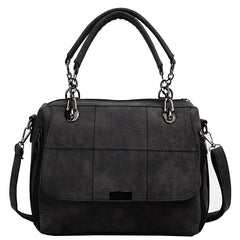 Large Capacity Ladies Frosted Retro Handbag Women's Shoulder Crossbody Bag