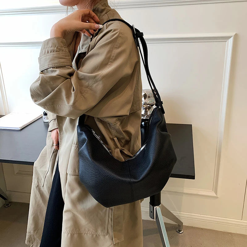 Large Capacity Ladies Hobos Shoulder Bags for Women Travel