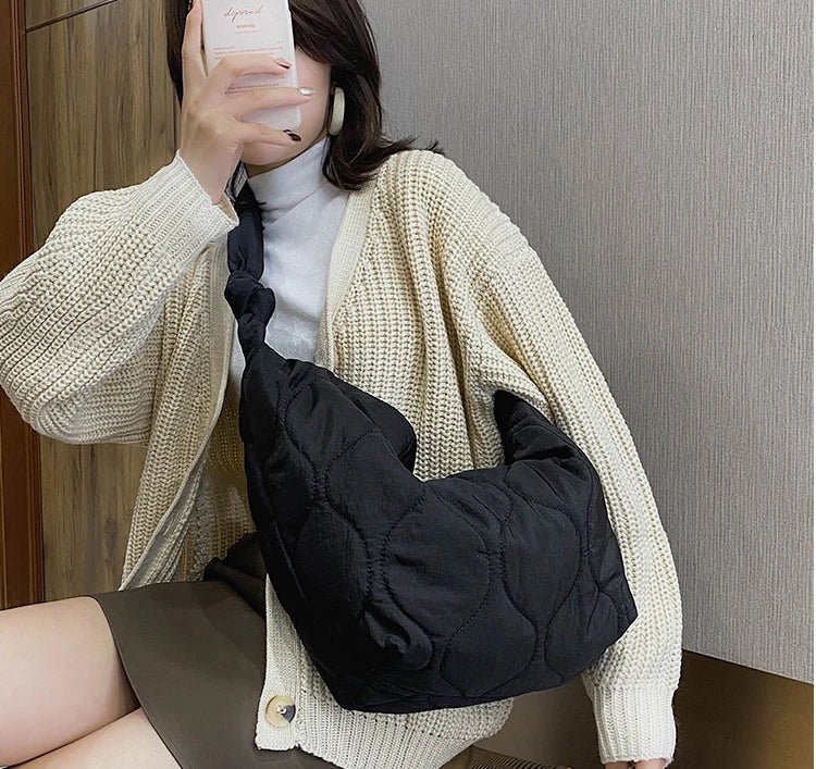 Large Capacity Leather Crossbody Bag Women's Handbags Shoulder Bag