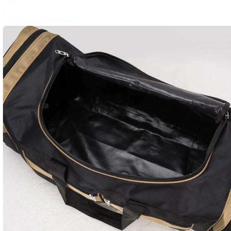 Large Capacity Men's Waterproof Duffle Bag for Weekend Trip