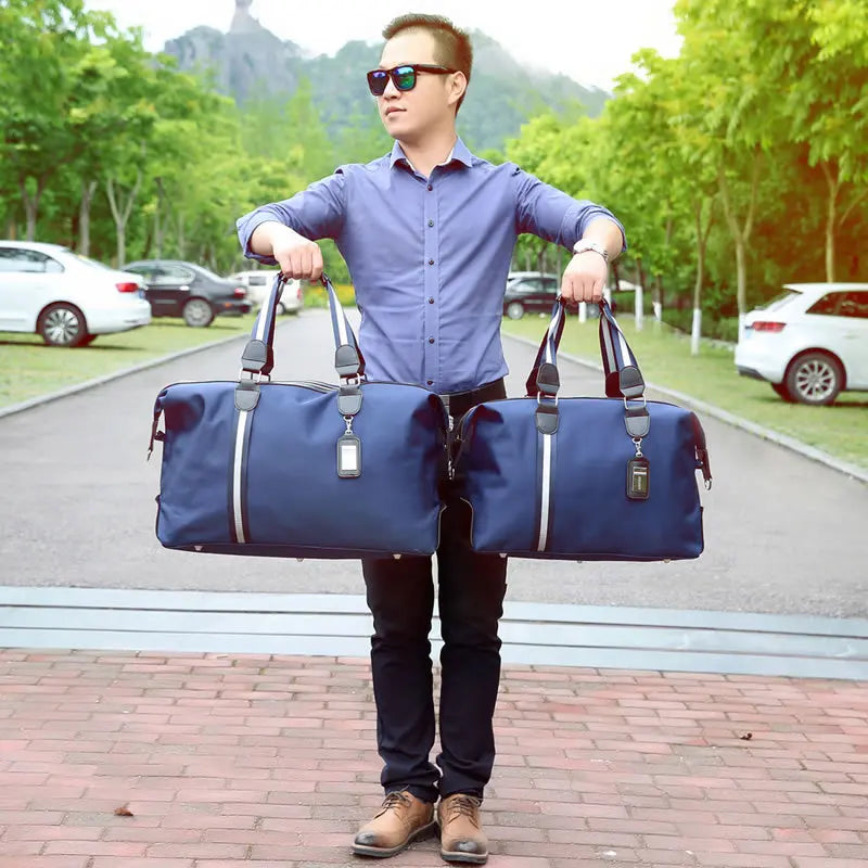 Large Capacity Waterproof Nylon Travel Bag Multifunction Duffle Bags
