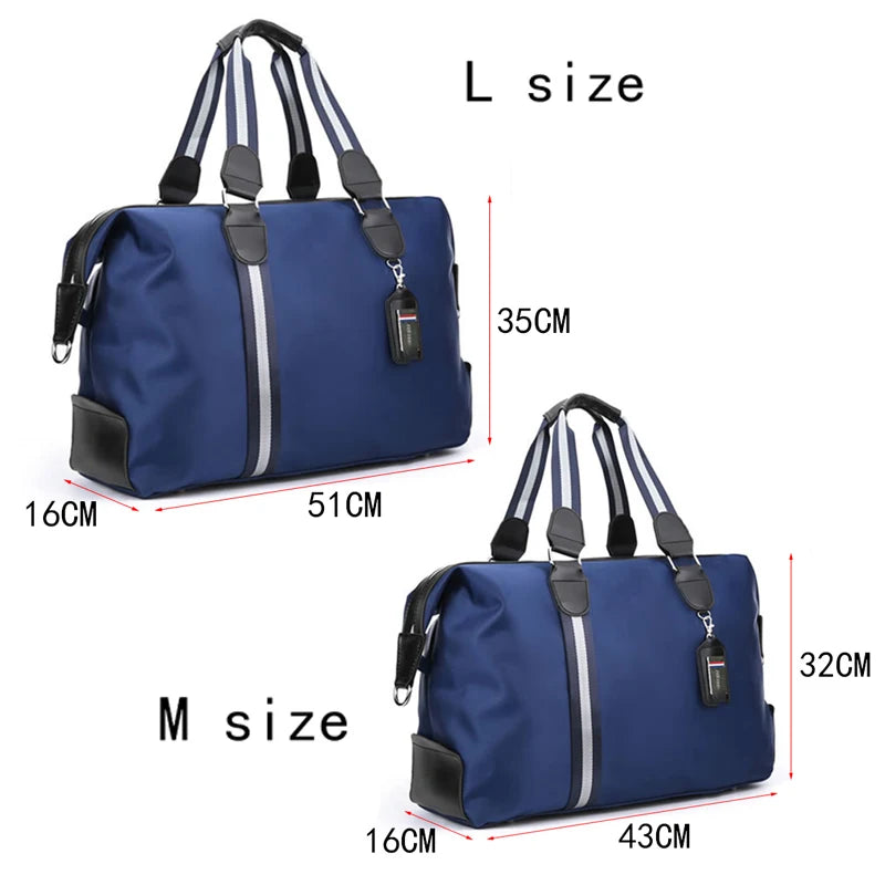 Large Capacity Waterproof Nylon Travel Bag Multifunction Duffle Bags
