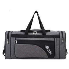 Men's Large Capacity Travel Duffle Bag Oxford Weekend Trip Unisex Lugg
