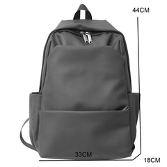 Large Capacity Outdoor Travel Leather Backpacks BookBags School Backpack