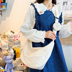 Japanese Student Shoulder Bag Large Capacity Messenger Bag