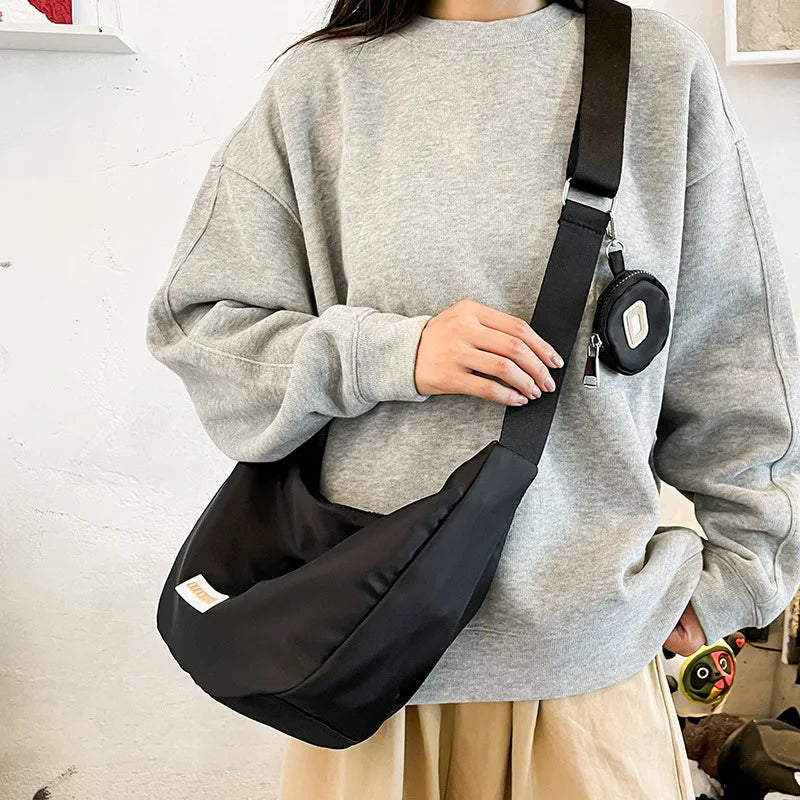 Japanese Student Shoulder Bag Large Capacity Messenger Bag
