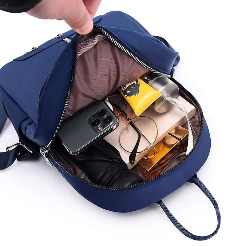 Large Capacity Waterproof Oxford Women Backpack for Teenage Girl