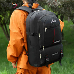 Large Capacity Mountaineering Bag Oxford Fitness Backpack Waterproof