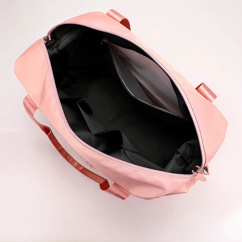 Large Capacity Women Hand travel Bag Luggage Bag Nylon Handbags Sports Shoulder