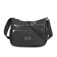 Large Capacity Nylon Shoulder Bag Casual Waterproof Ladies Messenger B