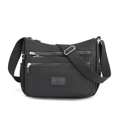 Large Capacity Nylon Shoulder Bag Casual Waterproof Ladies Messenger B