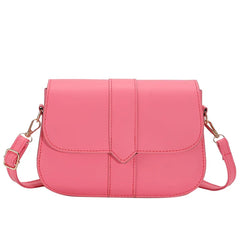 Large Capacity One Shoulder Bag Women's PU Leather Casual Style
