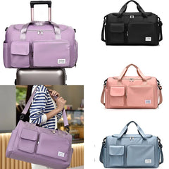 Large Capacity Waterproof Travel Bag Gym Handbag Women Yoga Shoulder Bag