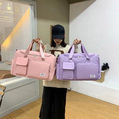Large Capacity Waterproof Travel Bag Luggage Handbag Gym Bag