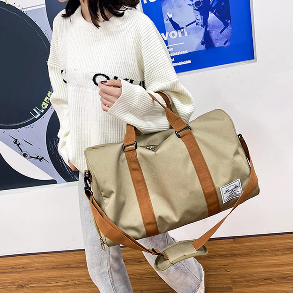 Large Capacity Waterproof Gym Yoga Shoulder Bag