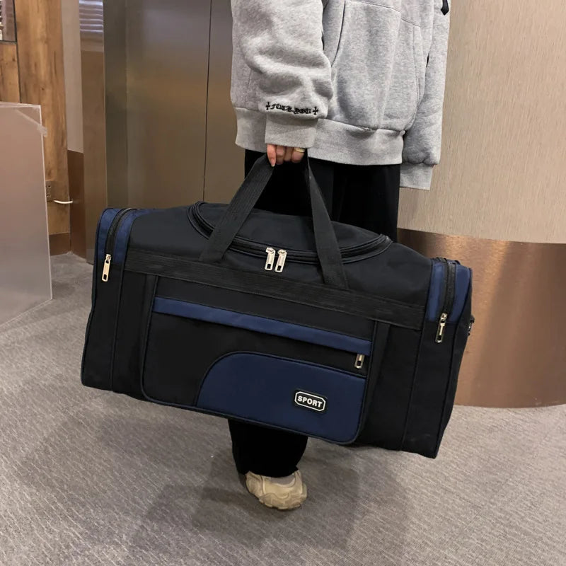 Large Capacity Oxford Waterproof Men Travel Bags Duffle Bag Business Luggage