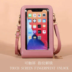 Large Capacity Phone Pocket Shoulder Bag for Women Multi-layer Crossbody Bags