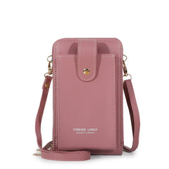 Large Capacity Phone Pocket Shoulder Bag for Women Multi-layer Crossbody Bags