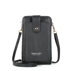 Large Capacity Phone Pocket Shoulder Bag for Women Multi-layer Crossbody Bags