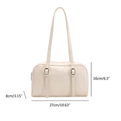 Large Capacity Shoulder Bag PU Underarm Bag Shopping Dating Bag