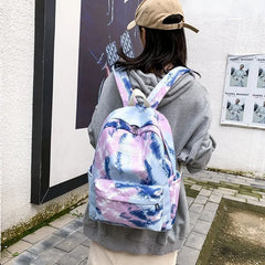 Large Capacity School Backpack for Girls Outdoor Travel Schoolbags for Students
