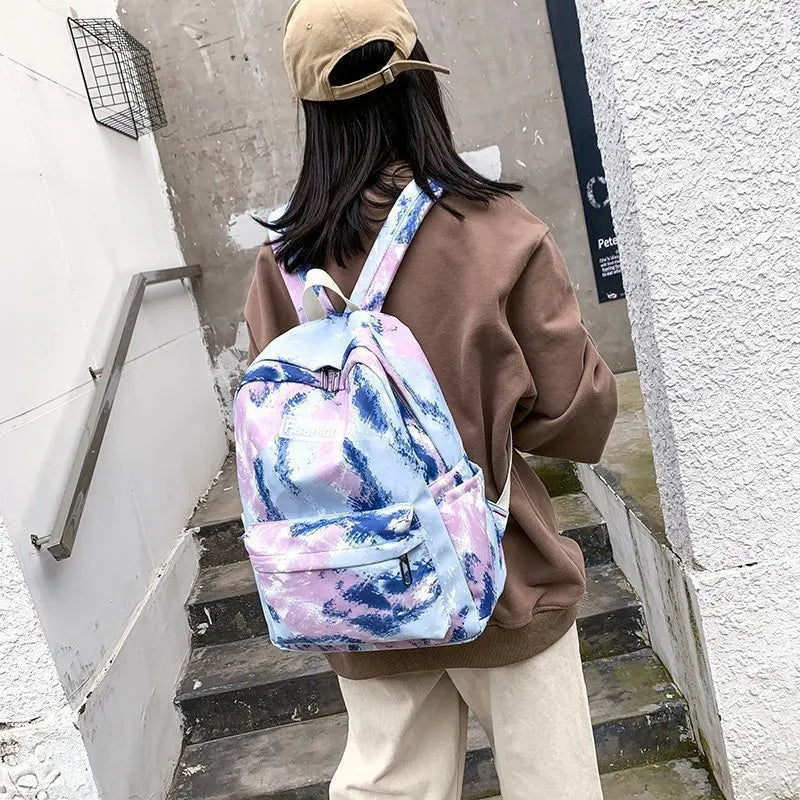 Large Capacity School Backpack for Girls Outdoor Travel Schoolbags for Students