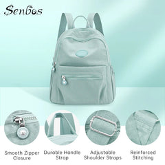 Large-Capacity School Bag Girls Teenager Backpack Lightweight Travel Backpack
