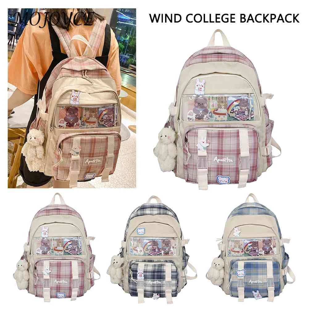 Large-Capacity School Bag Boys Girls Shoulder Bag Outdoor Backpack