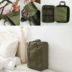Large Capacity Travel Bag with Clothing Storage for Men and Women