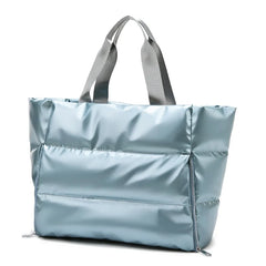 Large Winter Shoulder Bag Women Waterproof Warm Tote Handbag