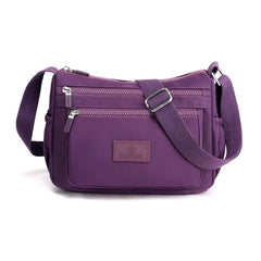 Large Capacity Shoulder Bag For Women Casual Waterproof Nylon Crossbody Bag