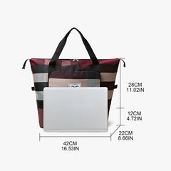 Large Capacity Duffel Bag with Shoes Compartment, Sports Travel Bag