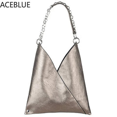 Women's High Leather Crossbody Bag Messenger Bag