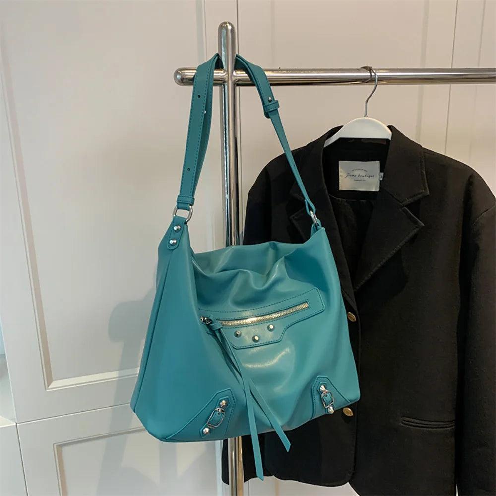 Large Capacity Shoulder Bags Women Ladies Commuter Shopping Tote Bag