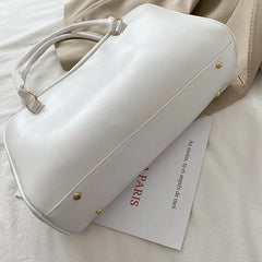 Large Capacity Shoulder Bags Women Vintage Travel Office Lady Underarm Tote Bag