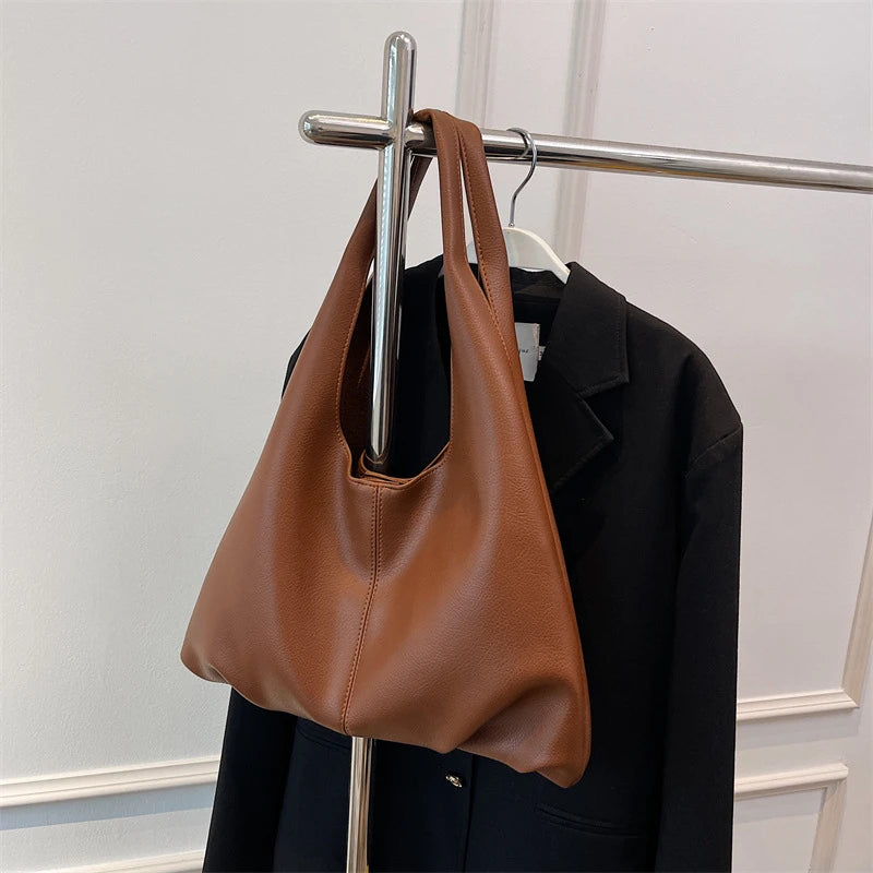 Large Capacity Shoulder Bags Soft Totes Handbags Female Vintage Daily Ha