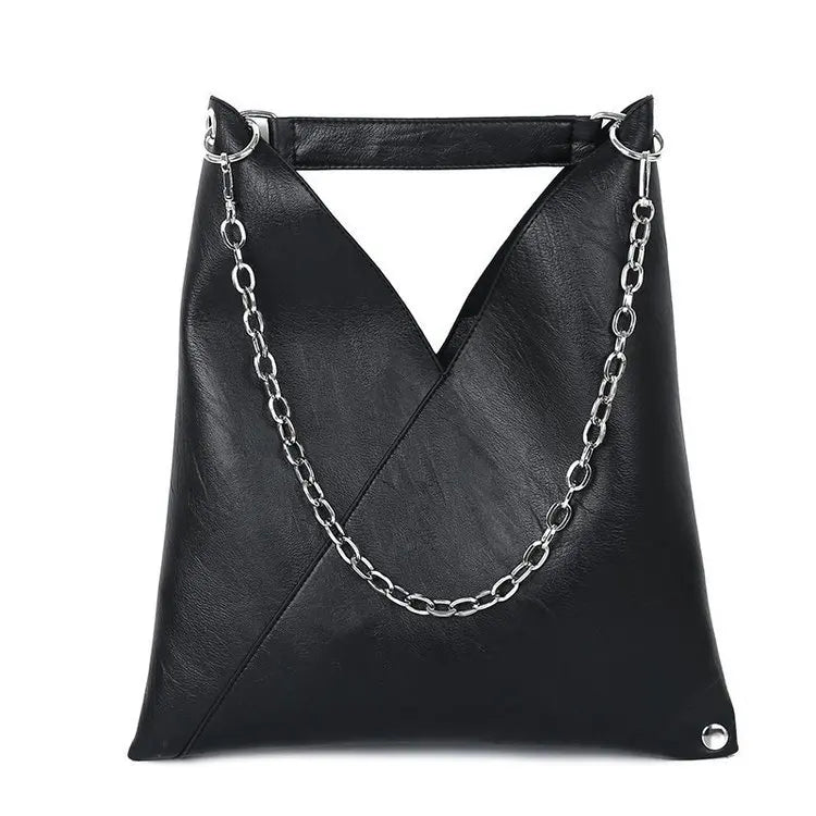 Large Capacity Leather Shoulder Bag for Women