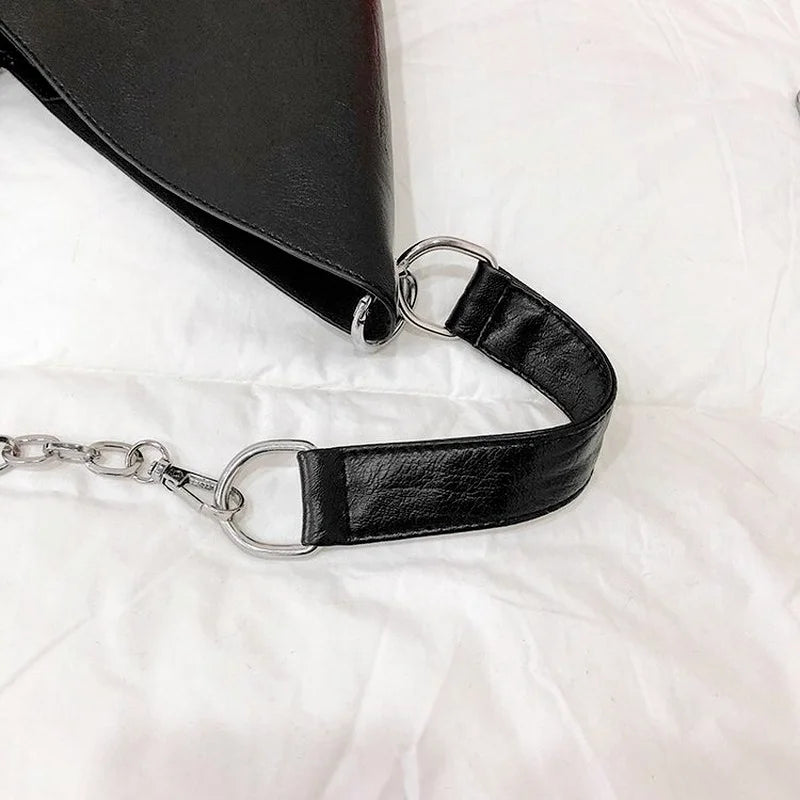 Large Capacity Leather Shoulder Bag for Women