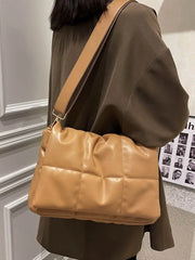 Large Capacity Shoulder Crossbody Bags for Women Soft Pu Leather Women's Handbag
