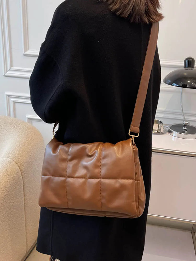 Large Capacity Shoulder Crossbody Bags for Women Soft Pu Leather Women's Handbag
