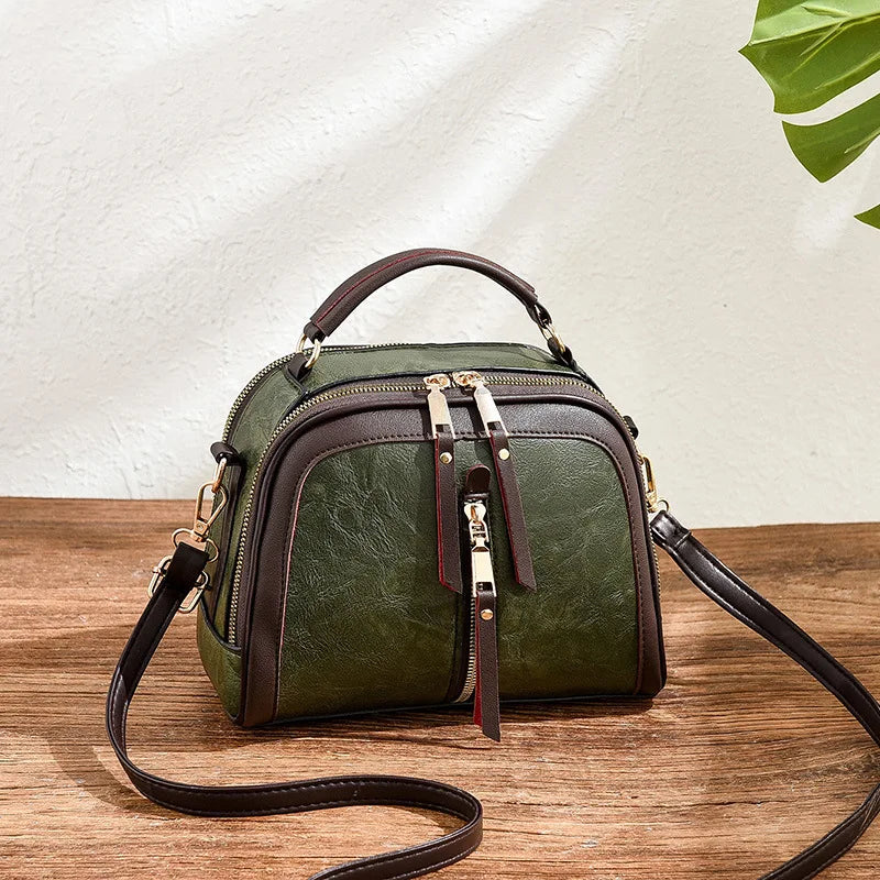Large Capacity Retro Women Crossbody Bag