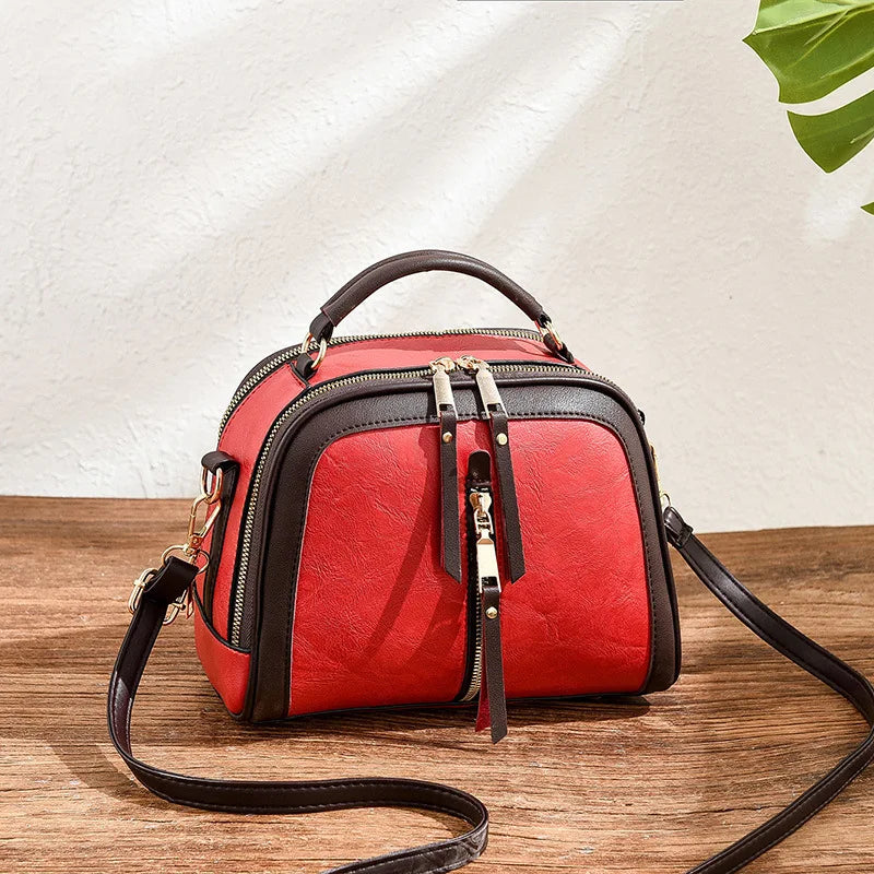 Large Capacity Retro Women Crossbody Bag